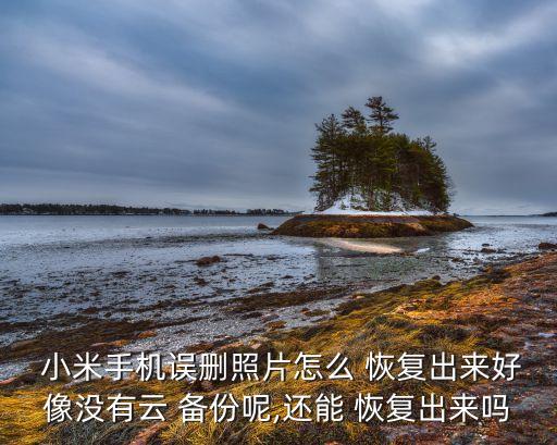  小米手機誤刪照片怎么 恢復(fù)出來好像沒有云 備份呢,還能 恢復(fù)出來嗎