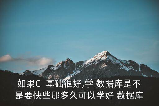 c   mini數(shù)據(jù)庫