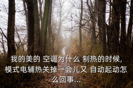 我的美的 空調(diào)為什么 制熱的時候,模式電輔熱關(guān)掉一會兒又 自動起動怎么回事...