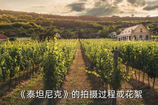《泰坦尼克》的拍攝過程或花絮