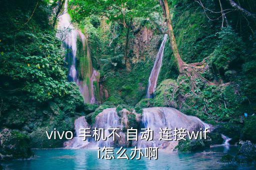 vivo 手機不 自動 連接wifi怎么辦啊