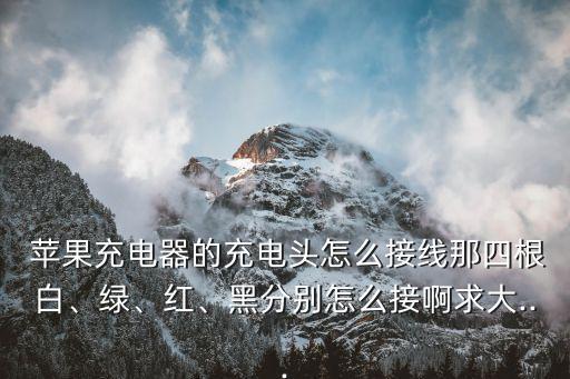 蘋果4數(shù)據(jù)線4根線順序,蘋果數(shù)據(jù)線顏色焊接順序