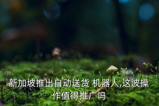 超市運貨機器人,給超市運貨收入怎么樣