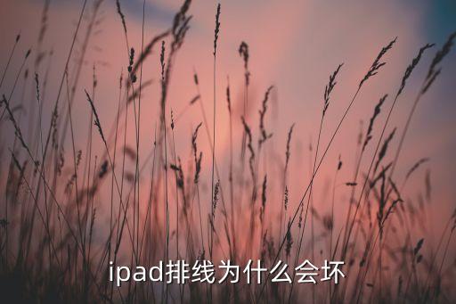 ipad排線為什么會壞