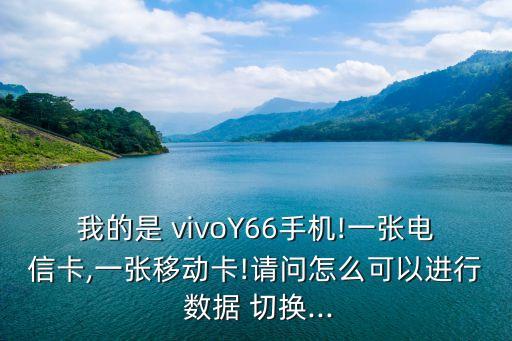 我的是 vivoY66手機(jī)!一張電信卡,一張移動卡!請問怎么可以進(jìn)行 數(shù)據(jù) 切換...