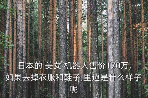 日本的 美女 機(jī)器人售價(jià)170萬(wàn),如果去掉衣服和鞋子,里邊是什么樣子呢