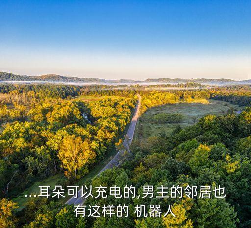 ...耳朵可以充電的,男主的鄰居也有這樣的 機(jī)器人