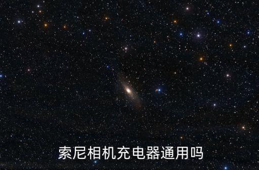  索尼相機(jī)充電器通用嗎
