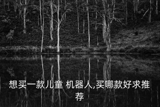 想買一款兒童 機(jī)器人,買哪款好求推薦