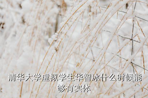 清華自招 機器人,在清華上學(xué)的女機器人