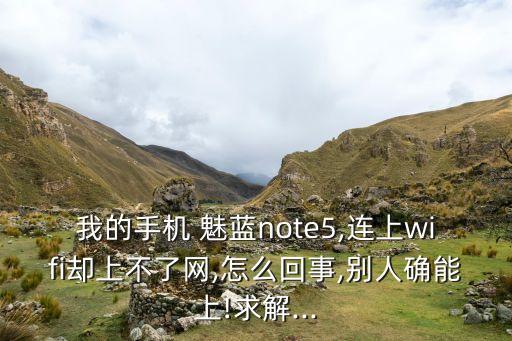 魅藍(lán)5s用不了數(shù)據(jù)網(wǎng)絡(luò)設(shè)置密碼