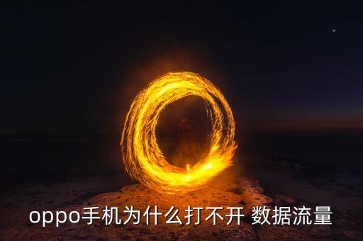 oppo手機為什么打不開 數(shù)據(jù)流量