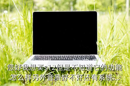 您好我想買s12但是不知道它的功能怎么樣另外音質(zhì)好不好還有系統(tǒng)...