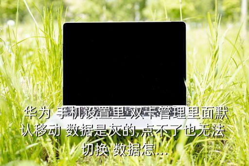 華為手機雙卡切換數(shù)據(jù),華為tl00雙卡移動數(shù)據(jù)怎么切換