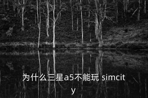 為什么三星a5不能玩 simcity