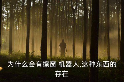 為什么會(huì)有擦窗 機(jī)器人,這種東西的存在