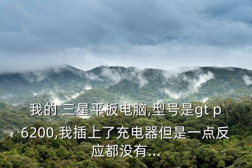 我的 三星平板電腦,型號(hào)是gt p6200,我插上了充電器但是一點(diǎn)反應(yīng)都沒有...