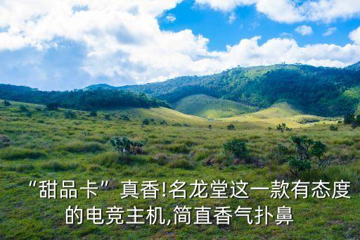 “甜品卡”真香!名龍?zhí)眠@一款有態(tài)度的電競主機,簡直香氣撲鼻