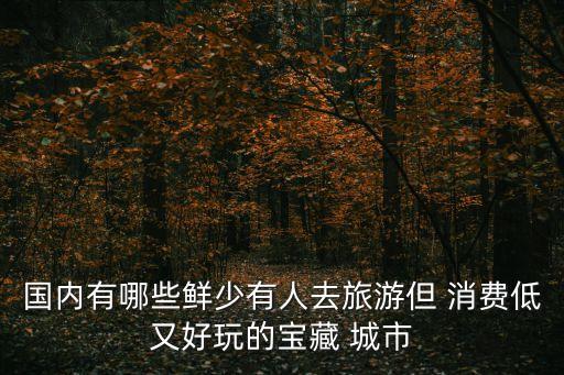 國(guó)內(nèi)有哪些鮮少有人去旅游但 消費(fèi)低又好玩的寶藏 城市