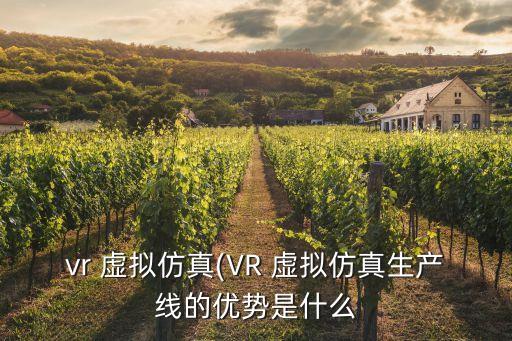 vr 虛擬仿真(VR 虛擬仿真生產(chǎn)線的優(yōu)勢(shì)是什么