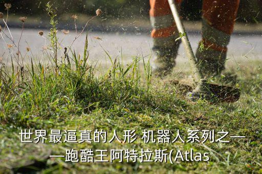  世界最逼真的人形 機器人系列之——跑酷王阿特拉斯(Atlas