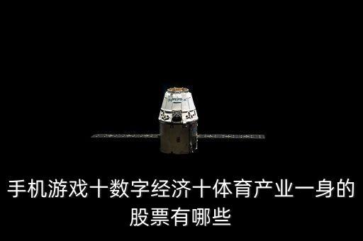 手機(jī)游戲十?dāng)?shù)字經(jīng)濟(jì)十體育產(chǎn)業(yè)一身的股票有哪些