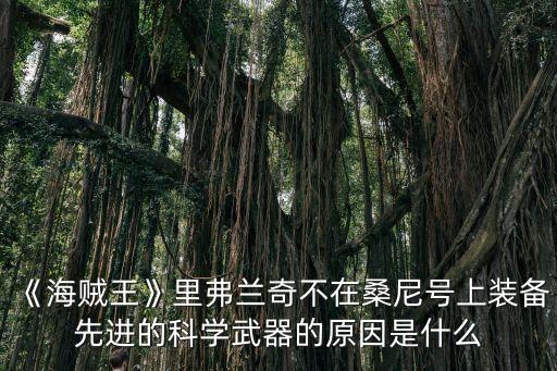 《海賊王》里弗蘭奇不在桑尼號(hào)上裝備先進(jìn)的科學(xué)武器的原因是什么