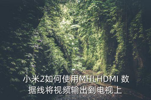  小米2如何使用MHLHDMI 數(shù)據(jù)線將視頻輸出到電視上
