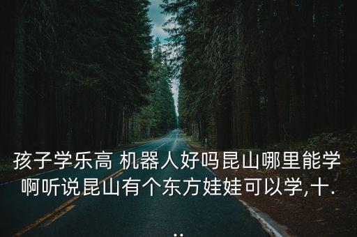 孩子學(xué)樂高 機器人好嗎昆山哪里能學(xué)啊聽說昆山有個東方娃娃可以學(xué),十...