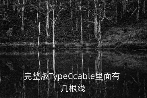 數(shù)據(jù)線里面幾根線,typec數(shù)據(jù)線幾根線芯