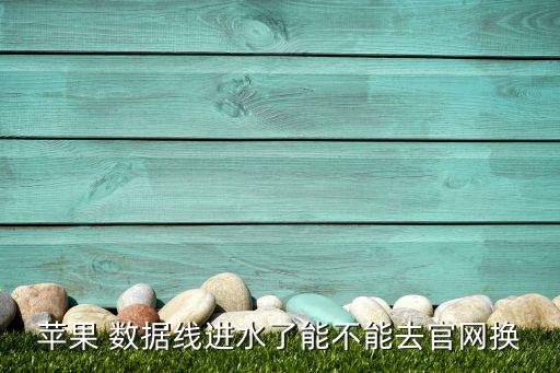 蘋果 數(shù)據(jù)線進水了能不能去官網(wǎng)換