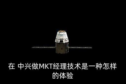 在 中興做MKT經(jīng)理技術(shù)是一種怎樣的體驗(yàn)