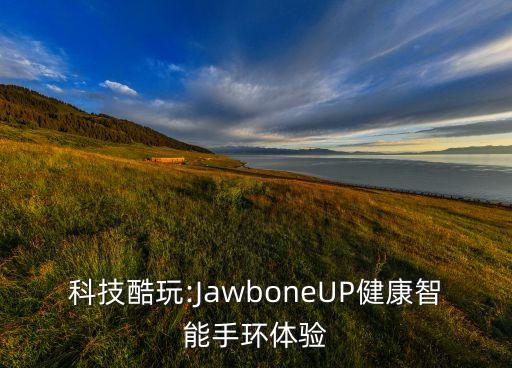 科技酷玩:JawboneUP健康智能手環(huán)體驗(yàn)