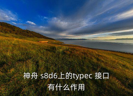 神舟 s8d6上的typec 接口有什么作用