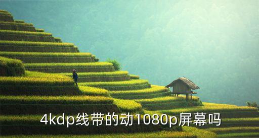  4kdp線帶的動1080p屏幕嗎