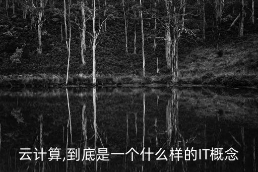 云計(jì)算,到底是一個(gè)什么樣的IT概念