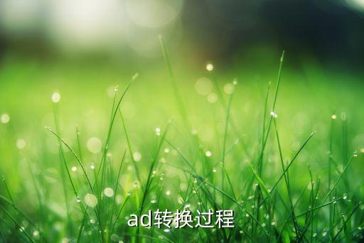 ad轉(zhuǎn)換過程