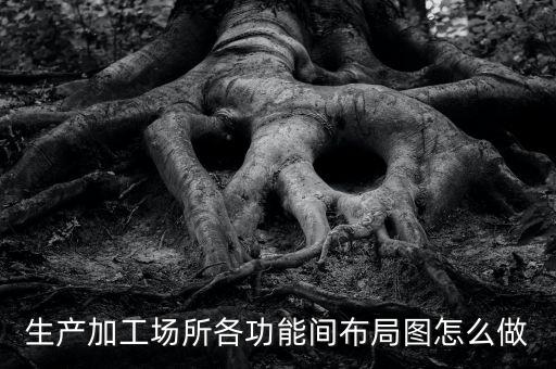 生產加工場所各功能間布局圖怎么做