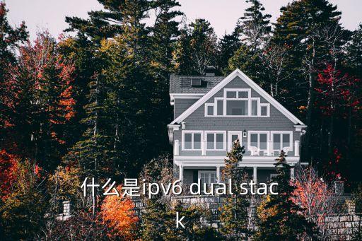 什么是ipv6 dual stack