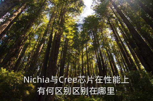 Nichia與Cree芯片在性能上有何區(qū)別區(qū)別在哪里