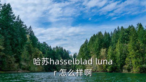 哈蘇hasselblad lunar 怎么樣啊