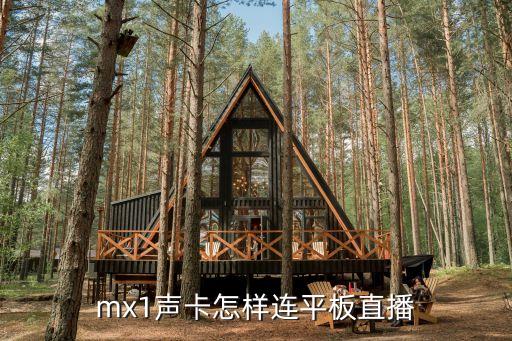 mx1聲卡怎樣連平板直播