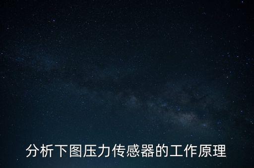 分析下圖壓力傳感器的工作原理