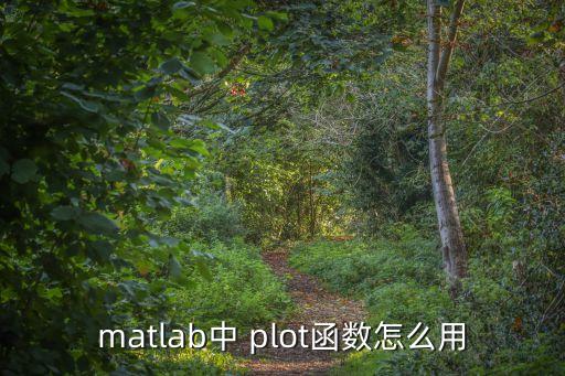 matlabplot，matlab的plot函數(shù)怎么用