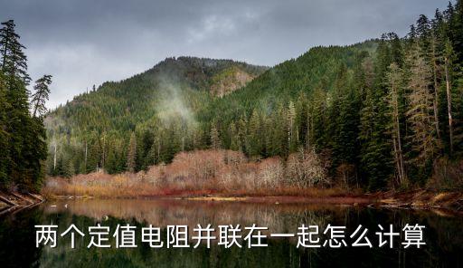 電阻并聯(lián)計(jì)算，不同阻值的電阻并聯(lián)阻值怎么計(jì)算