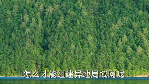 怎么才能組建異地局域網(wǎng)呢