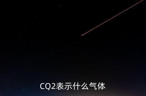 CQ2表示什么氣體
