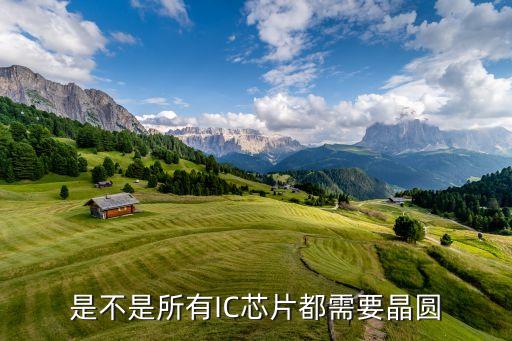 晶圓和芯片的關(guān)系，是不是所有IC芯片都需要晶圓