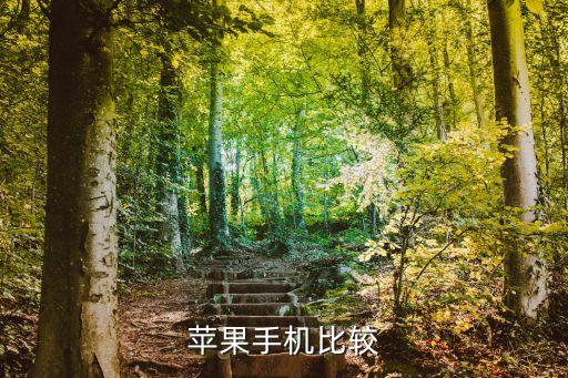 蘋果手機(jī)比較