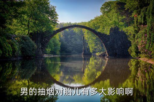 男的抽煙對胎兒有多大影響啊